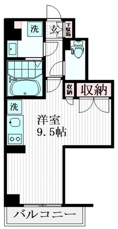 テラス都立大学の物件間取画像